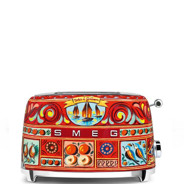 Smeg Sicily is my love Broodrooster 2 sleuven 2 sneden Dolce&Gabbana