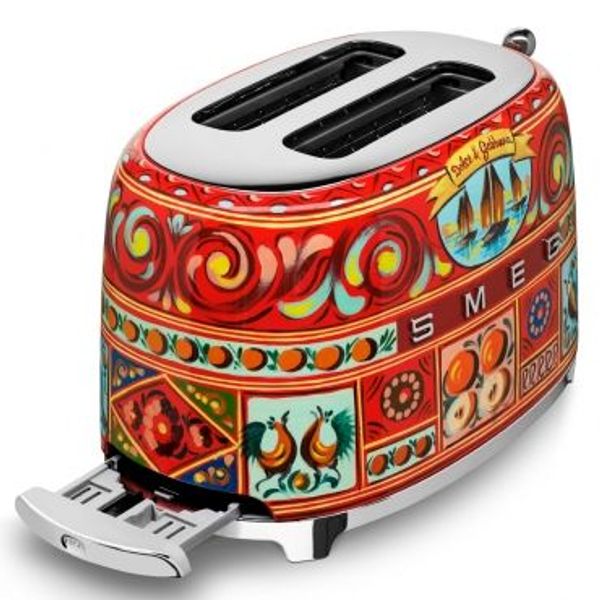 Smeg Sicily is my love Broodrooster 2 sleuven 2 sneden Dolce&Gabbana