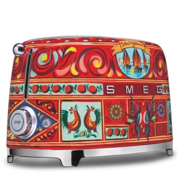 Smeg Sicily is my love Broodrooster 2 sleuven 2 sneden Dolce&Gabbana