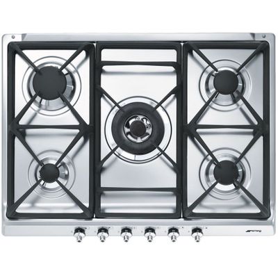 Classici kookplaat gas 70/75cm SE70SGH-5 Smeg