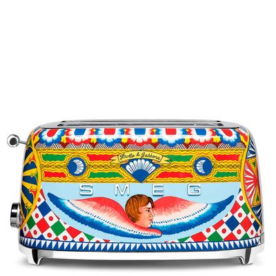 La Sicile est mon amour Grille-pain 4 fentes Dolce&Gabbana Smeg