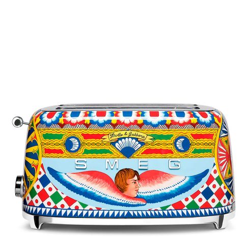 La Sicile est mon amour Grille-pain 4 fentes Dolce&Gabbana  Smeg