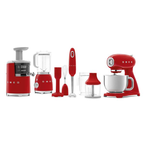 Smeg Keukenrobot 4,8L Full Colour Rood