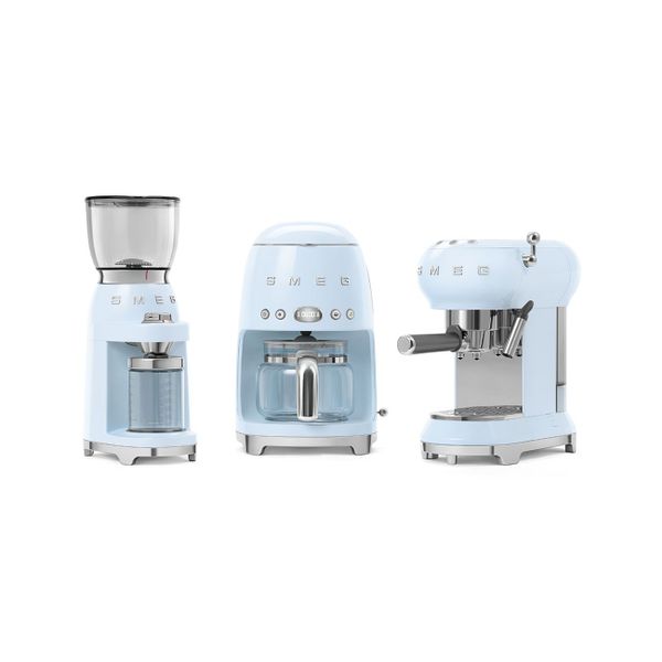 Smeg Koffiezetapparaat pastelblauw