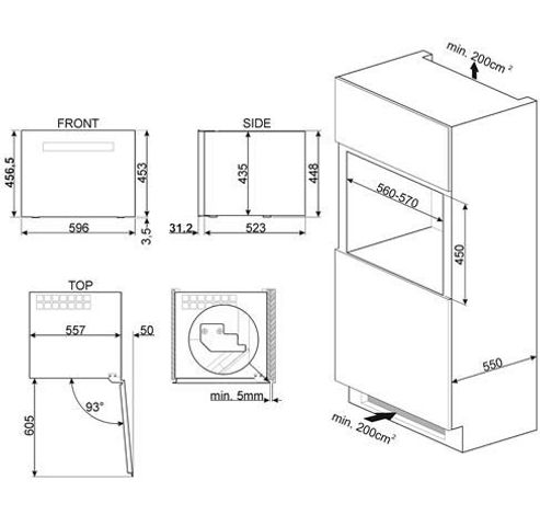 CVI318LWX2  Smeg