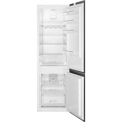 Inbouw Koel-vriescombinatie 178cm 2 deuren no frost 193L+69L  Smeg