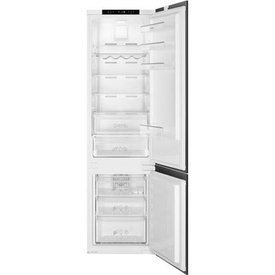 Inbouw Koel-vriescombinatie 2 deuren full no frost 215L+69L Smeg