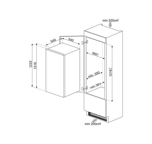 S4C122F  Smeg