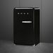 Smeg Jaren '50 Koelkast Home Bar 130L hoogte 96cm scharnieren links zwart