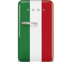 50's Style Koelkast Home Bar FAB10HLCR5 130L Italiaanse vlag Smeg