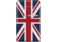 Jaren '50 Koelkast/vriesvak 101L+13L hoogte 96cm scharnieren links Union Jack