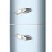 Smeg Jaren '50 Koelkast/diepvriezer 222L+72L scharnieren links pastelblauw 