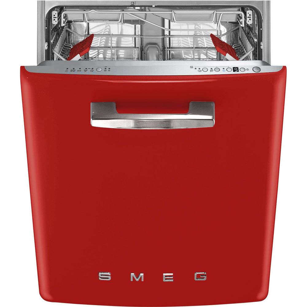 Smeg Vaatwasser inbouw 50's Style Vaatwasser STFABRD3 Rood