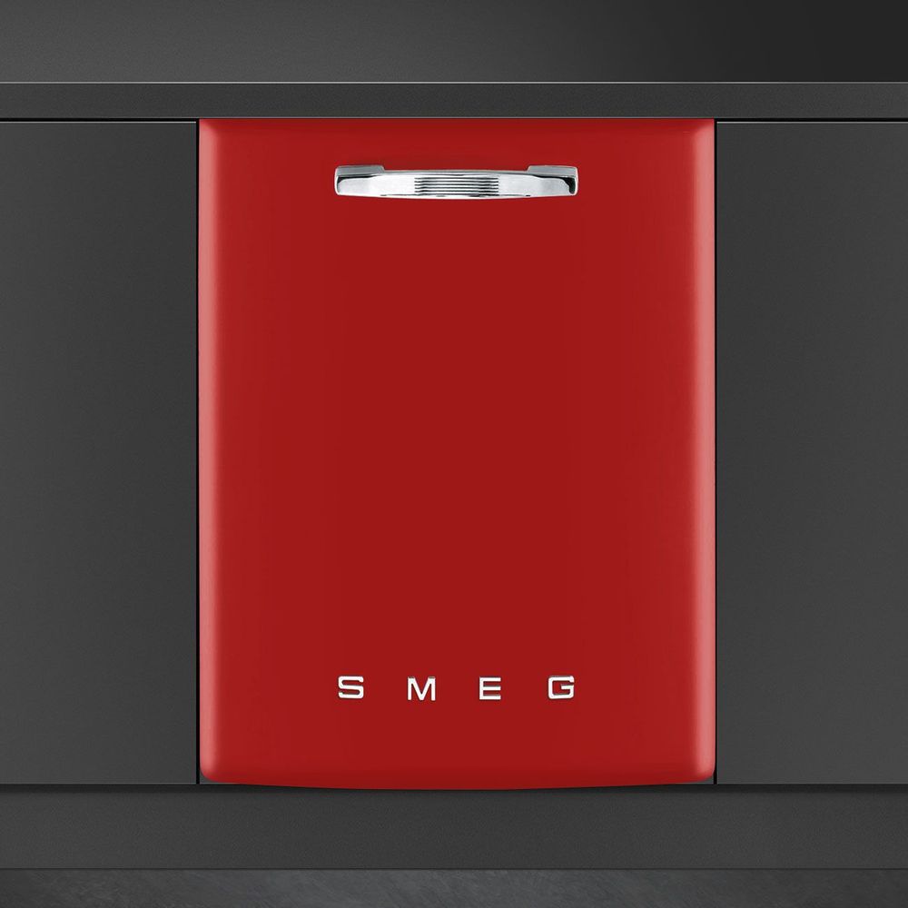 Smeg Vaatwasser inbouw 50's Style Vaatwasser STFABRD3 Rood