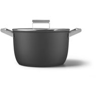 Casserole avec couvercle en verre 26 cm noir 