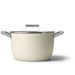 Smeg Kookpot met glazen deksel 26 cm crème