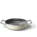 Sauteerpan met glazen deksel 28 cm crème 