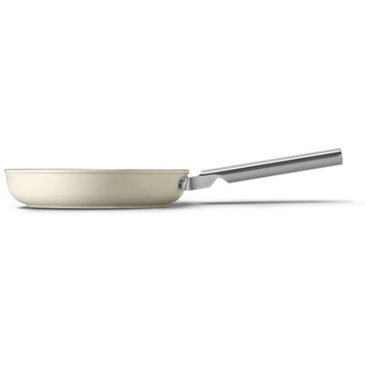 Braadpan 24 cm crème Smeg