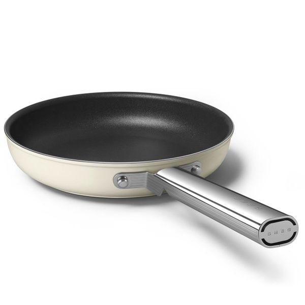 Smeg Braadpan 24 cm crème