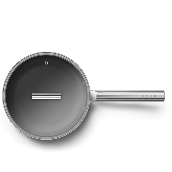 Smeg Braadpan 24 cm crème