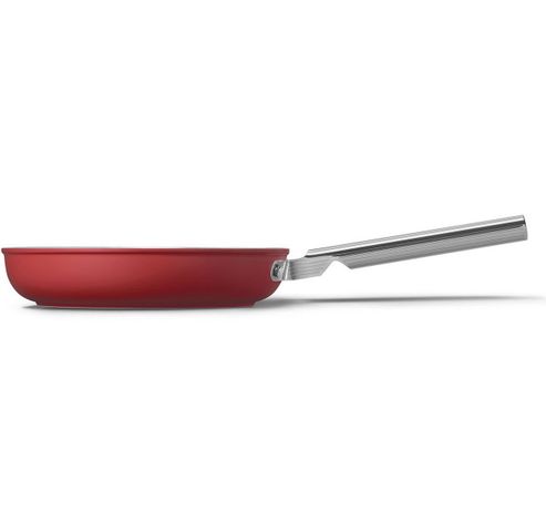 Poêle 24 cm rouge  Smeg