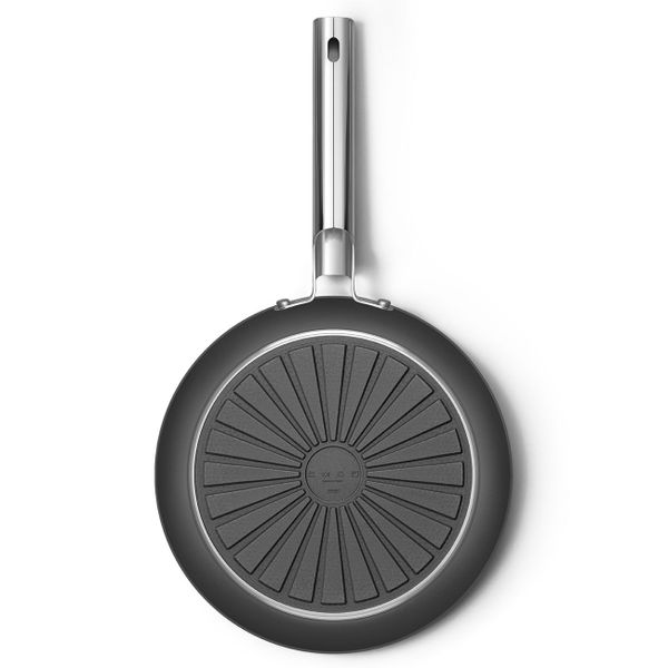 Smeg Braadpan 28 cm zwart