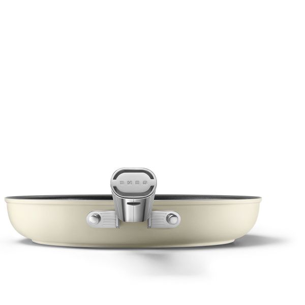 Smeg Braadpan 28 cm crème