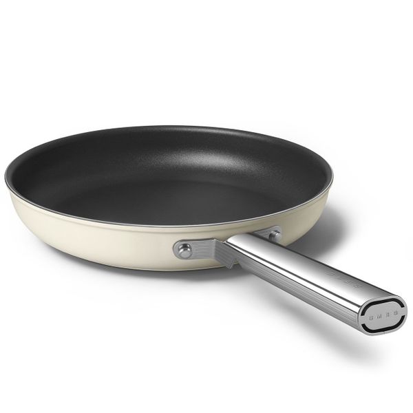 Smeg Braadpan 28 cm crème