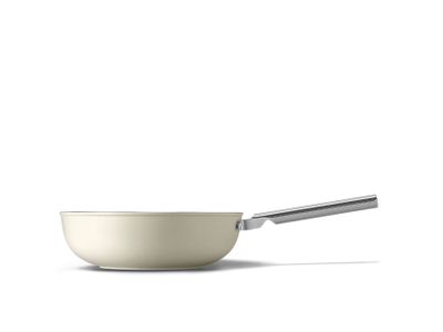 Wok 30 cm Crème