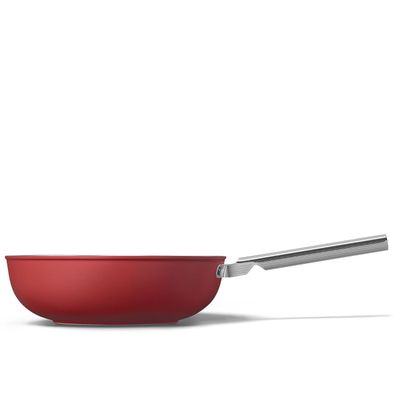 Wok 30 cm Rouge  Smeg