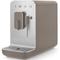 Automatische koffiemachine met stoomfunctie Taupe 