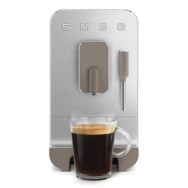 Automatische koffiemachine met stoomfunctie Taupe 