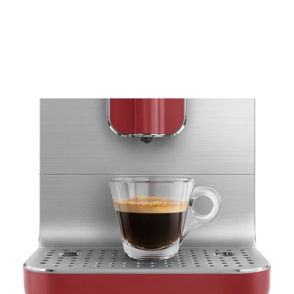 Smeg Automatische koffiemachine Rood