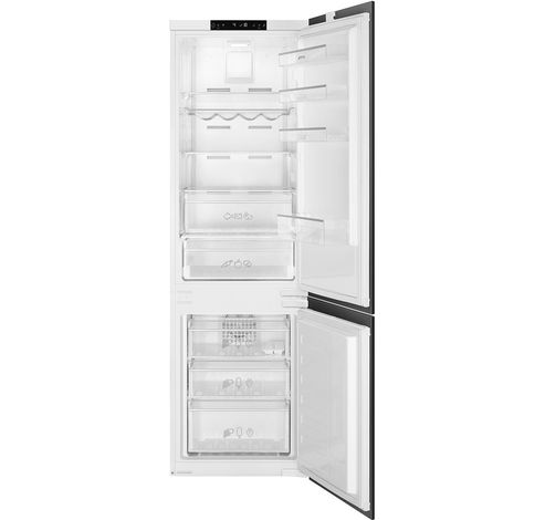 Inbouw Koel-vriescombinatie 178cm 2 deuren total no frost 185L+69L  Smeg