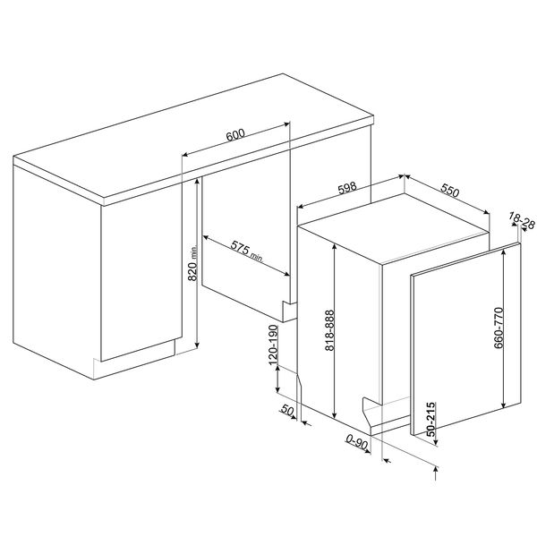 Smeg STL324BQLLW