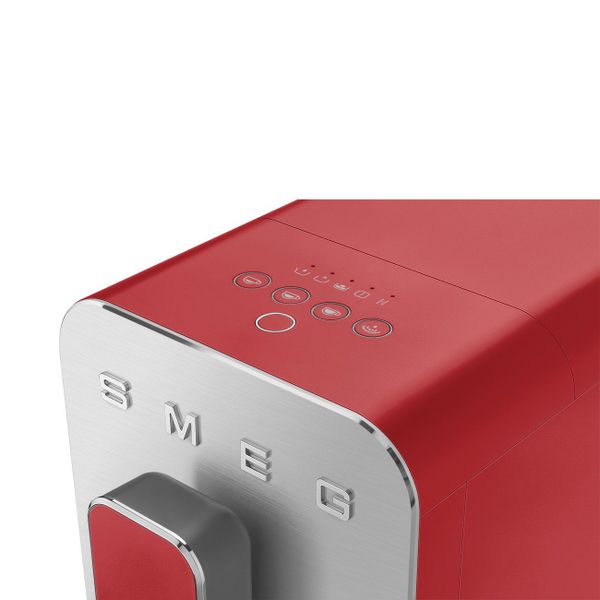 Smeg Automatische koffiemachine met stoomfunctie Rood