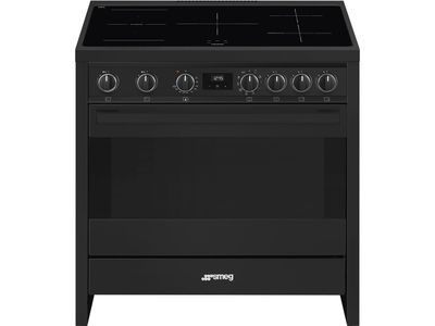 Mixed Fornuis Inductie B95IMAN9 90x60x90cm Antraciet