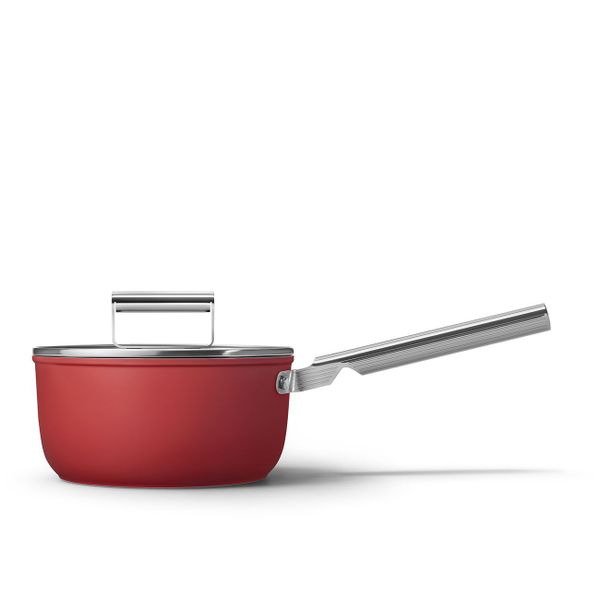 Smeg Steelpan 20 cm rood