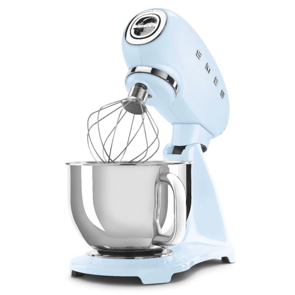 Smeg Keukenrobot inox mengkom volume 4,8 liter pastelblauw