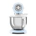 Smeg Keukenrobot inox mengkom volume 4,8 liter pastelblauw