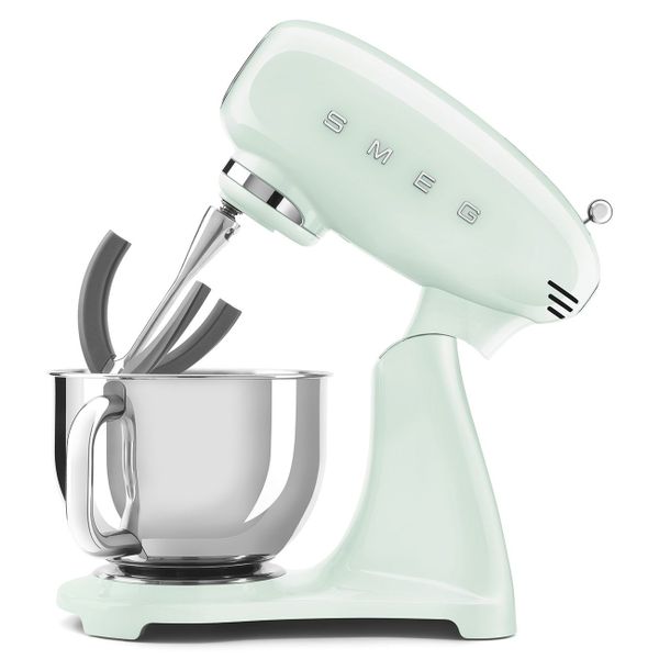 Smeg Keukenrobot inox mengkom volume 4,8 liter pastelgroen