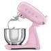 Smeg Keukenrobot inox mengkom volume 4,8 liter roze