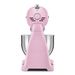 Smeg Keukenrobot inox mengkom volume 4,8 liter roze