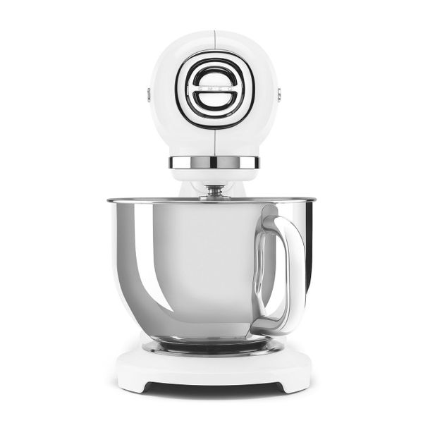 Robot sur socle - bol en inox volume 4,8 litres - blanc 