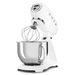 Robot sur socle - bol en inox volume 4,8 litres - blanc 