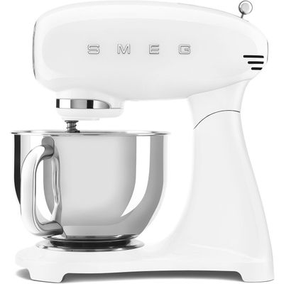 Keukenrobot inox mengkom volume 4,8 liter wit  Smeg