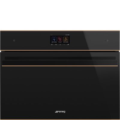 Dolce Stil Novo Combi microgolfoven 45cm SF4604WMCNR  Smeg