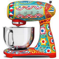 Smeg La Sicile est mon amour Batteur sur socle Dolce&Gabbana 