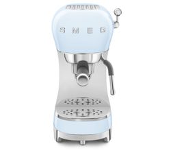 ECF02 Espresso koffiemachine - pastelblauw Smeg