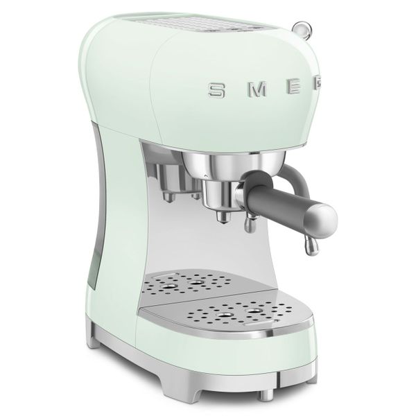 Smeg ECF02 Espresso koffiemachine - pastelgroen